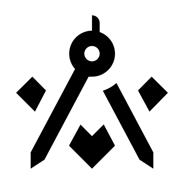 Ruler Square Compass