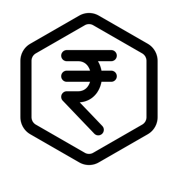 Rupee Hexagon