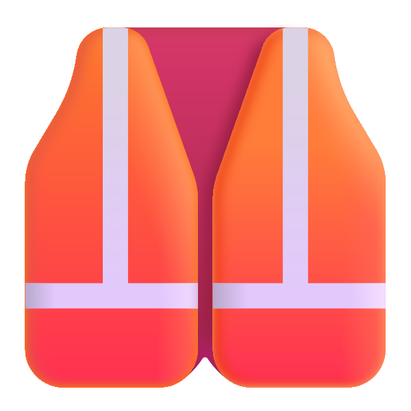 Safety Vest Color Vector