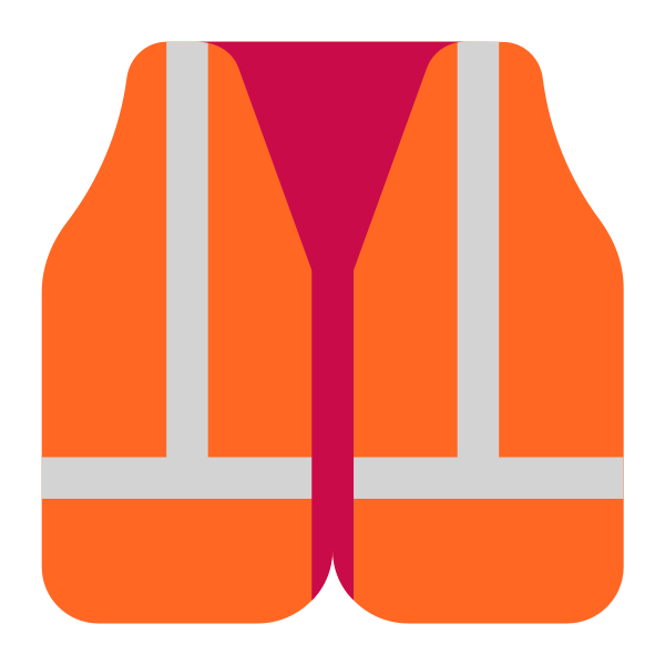 Safety Vest Flat