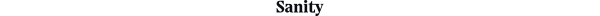 Sanity Wordmark Light