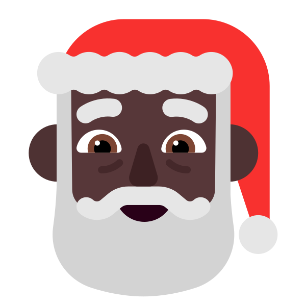 Santa Claus Flat Dark