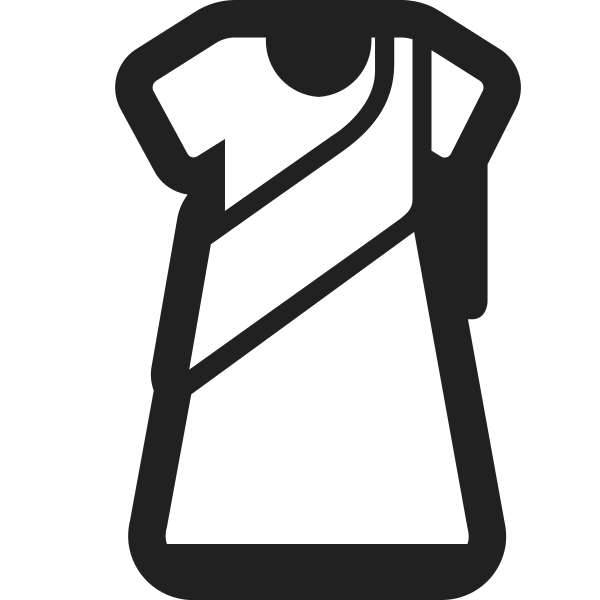 Sari High Contrast Vector