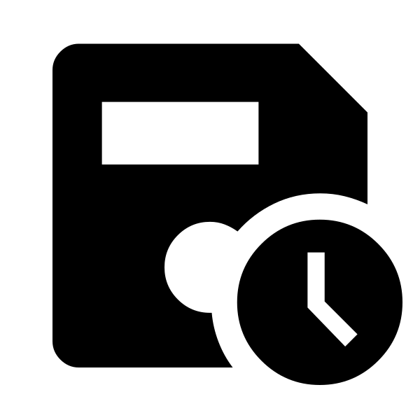 Save Clock Fill