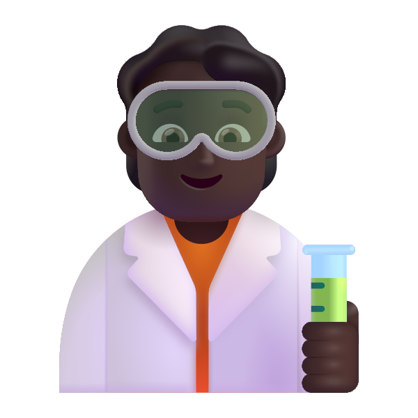 Scientist Color Dark Vector
