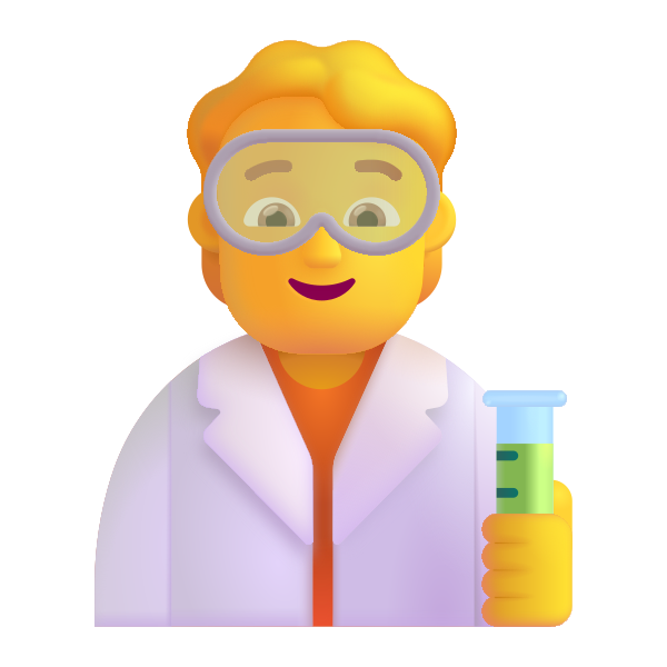 Scientist Color Default Vector