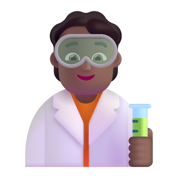 Scientist Color Medium Dark