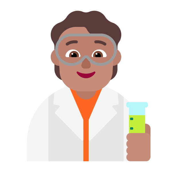 Scientist Flat Medium