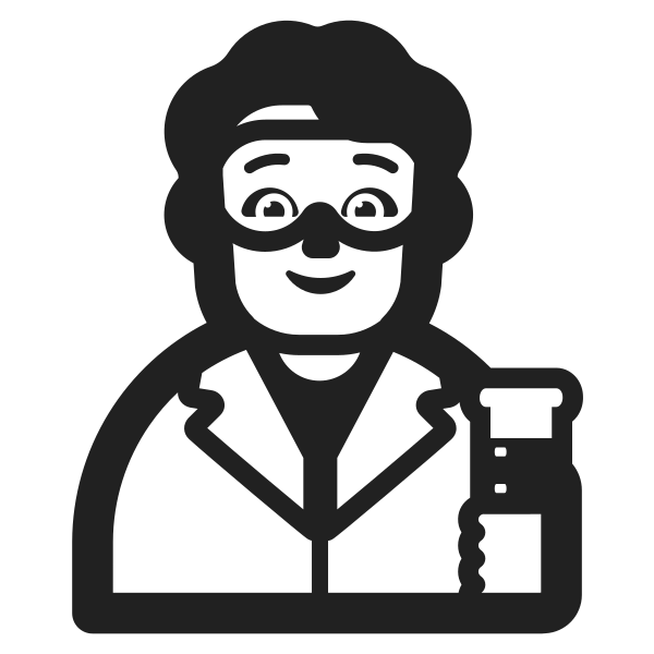 Scientist High Contrast Default Vector