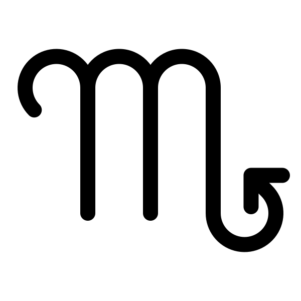 Scorpius Symbol (fixed Width)