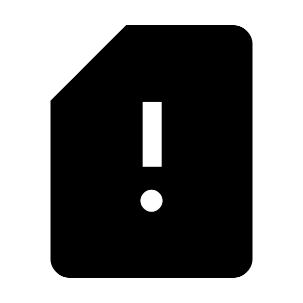 Sd Card Alert Fill