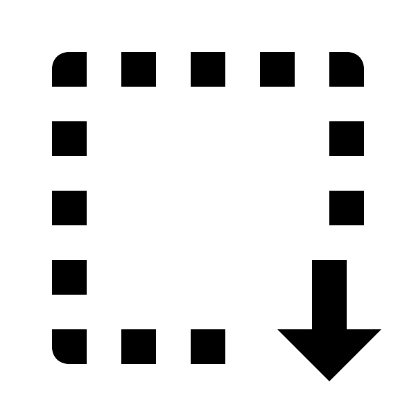 Select Arrow Down