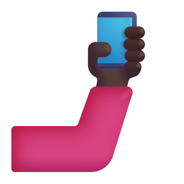 Selfie Color Dark Vector