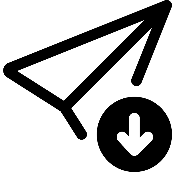 Send Arrow Down