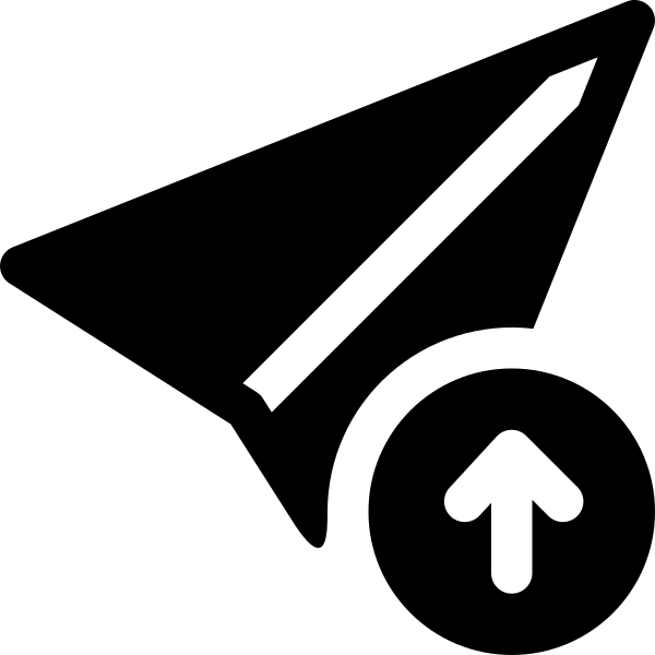 Send Arrow Up Fill