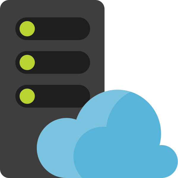 Server Cloud Vector