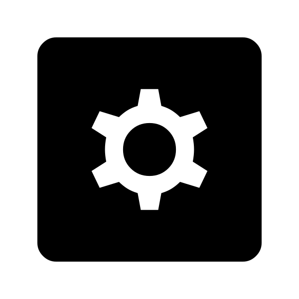 Settings Applications Fill