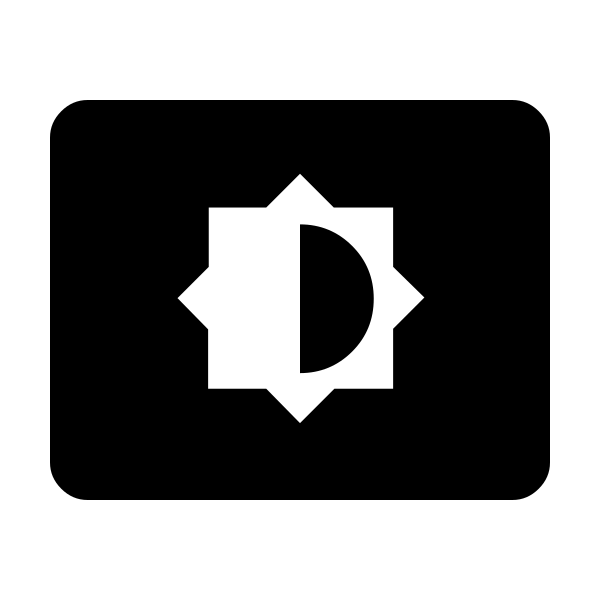 Settings Brightness Fill