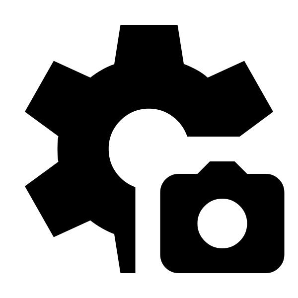 Settings Photo Camera Fill
