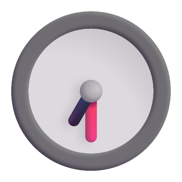 Seven Thirty Color Vector