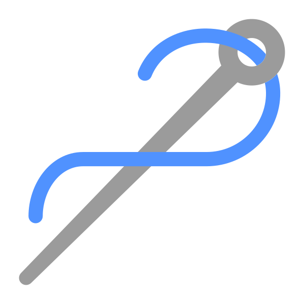 Sewing Needle Flat
