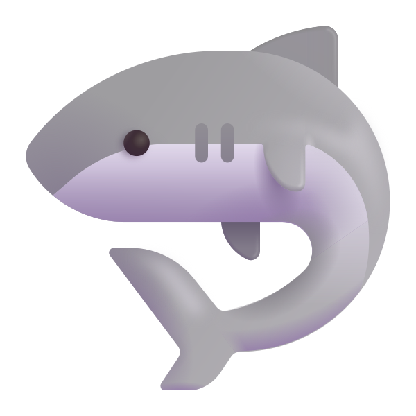 Shark Color Vector