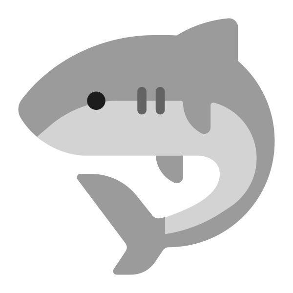 Shark Flat Vector