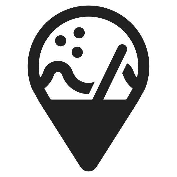 Shaved Ice High Contrast Vector