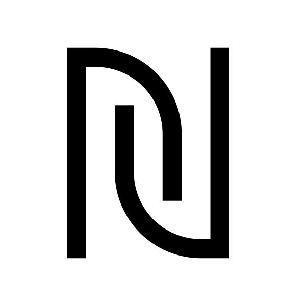 Shekel Sign Solid Vector