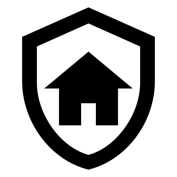 Shield Home Outline