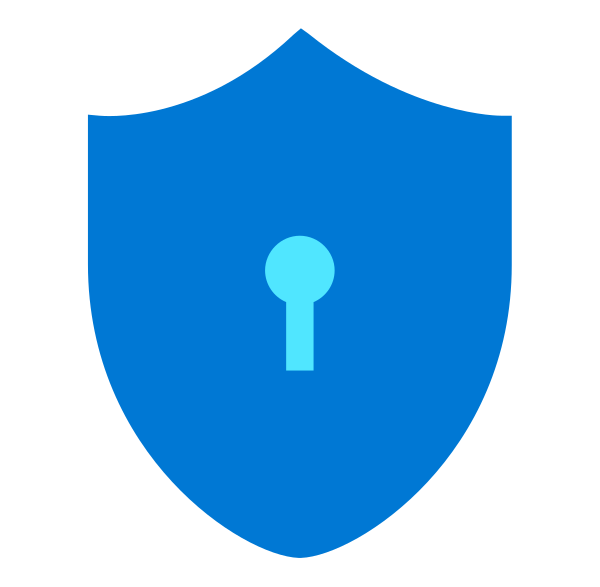 Shield Keyhole Vector