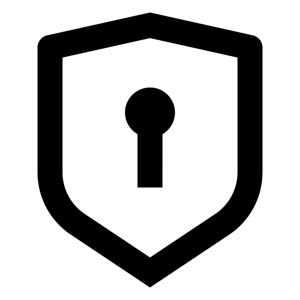 Shield Keyhole Line