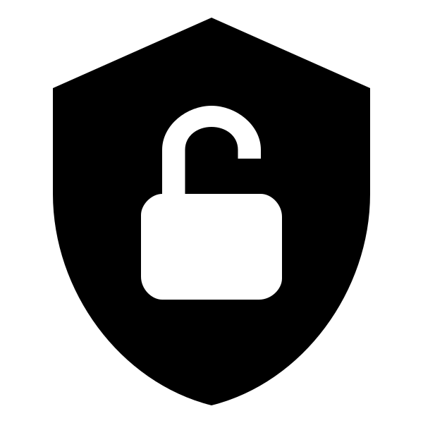 Shield Lock Open