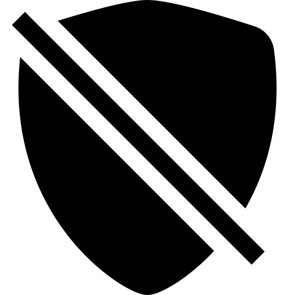 Shield Slash Fill