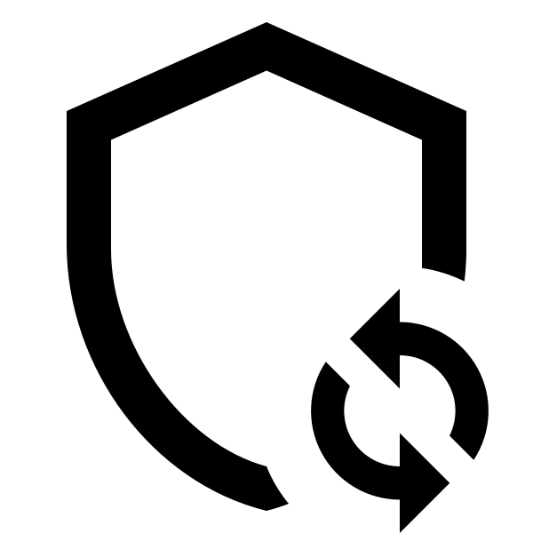 Shield Sync Outline