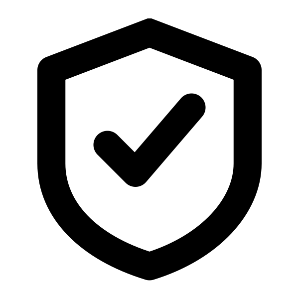 Shield Tick Vector