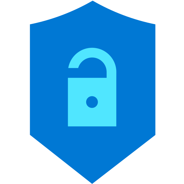 Shield Unlock Vector