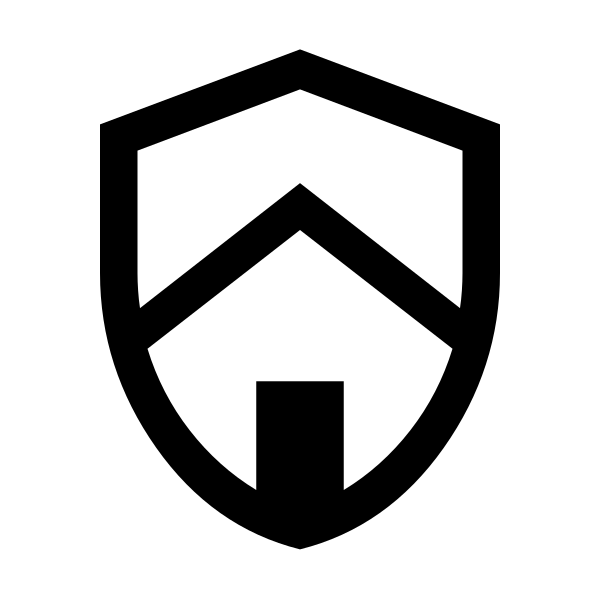Shield With House