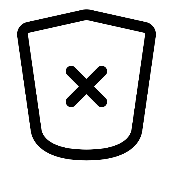 Shield Xmark