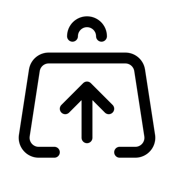 Shopping Bag Arrow Up