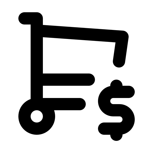 Shopping Cart Dollar