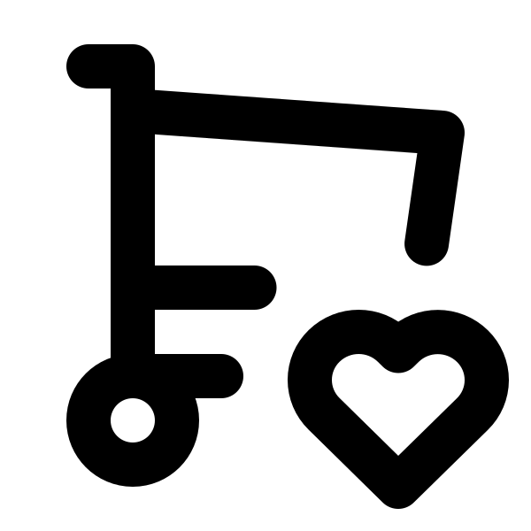 Shopping Cart Heart