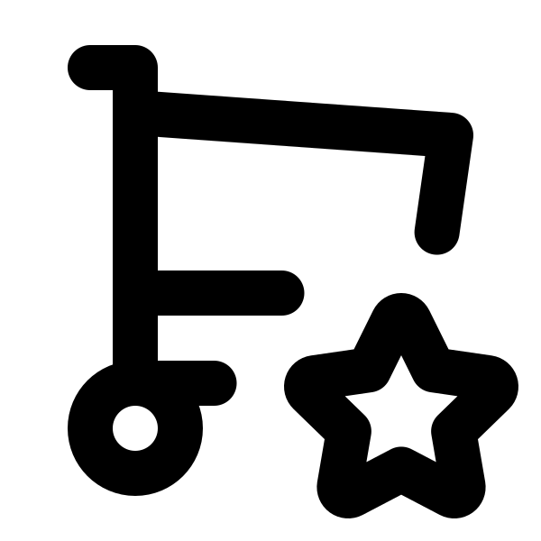 Shopping Cart Star