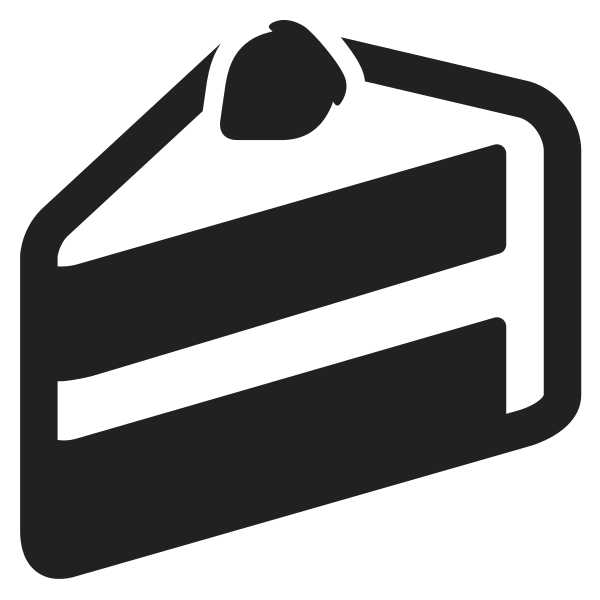 Shortcake High Contrast Vector