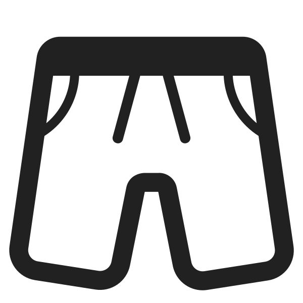 Shorts High Contrast Vector