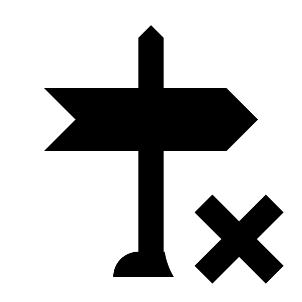 Sign Direction Remove