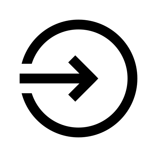 Sign In Alt Solid Vector