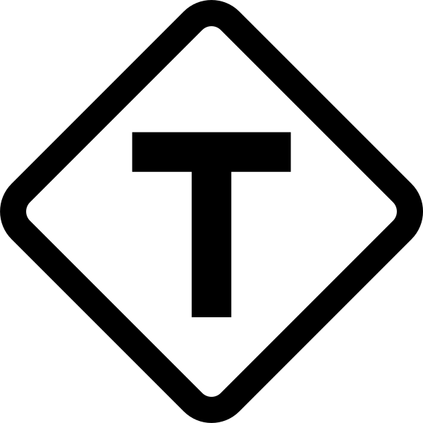 Sign Intersection T