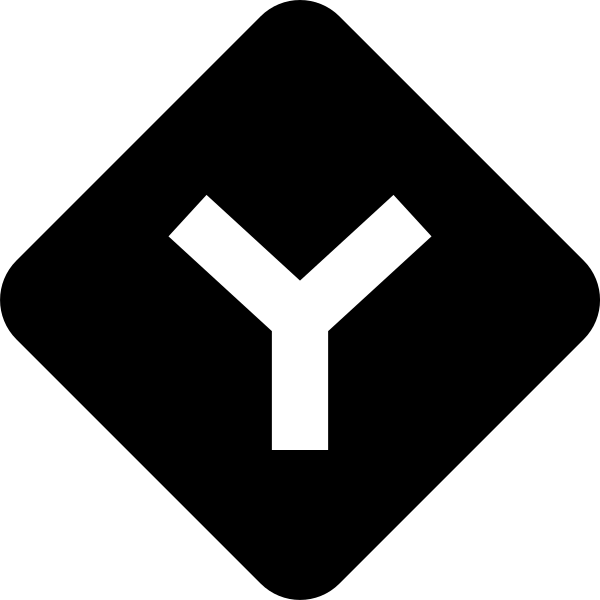 Sign Intersection Y Fill