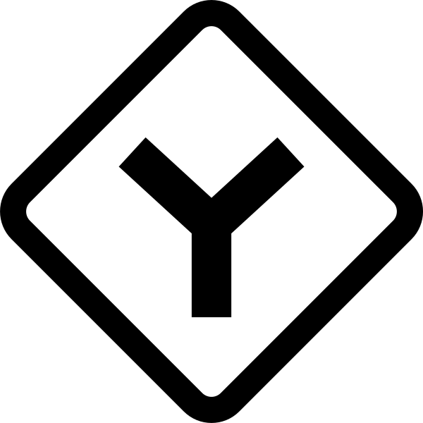 Sign Intersection Y